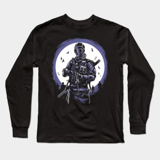 Gas Mask Long Sleeve T-Shirt